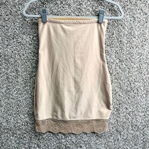 I Am Yummie Beige Nude Shapewear Skirt in Size Medium